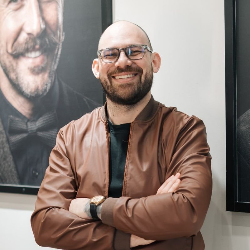 Danilo Luiz Silva, fundador da Barbearia Lumberjack